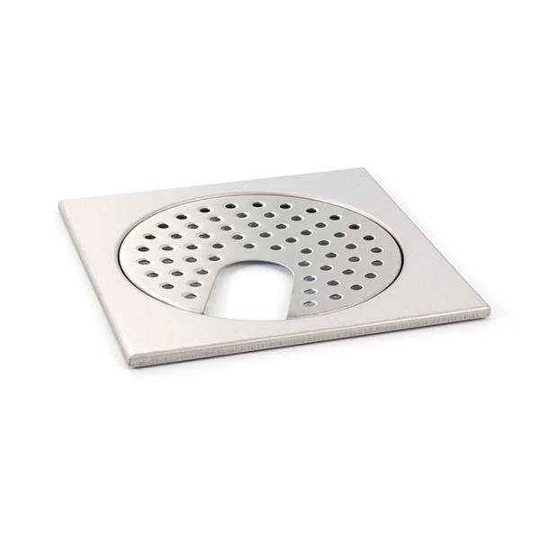 Floor drain cover w/pipe cut 200 x 200 mm