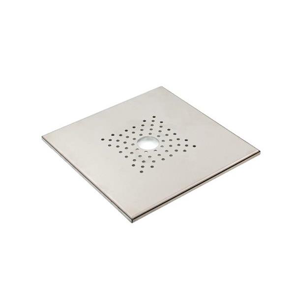 Floor drain cover w/pipe cut 300 x 300 mm