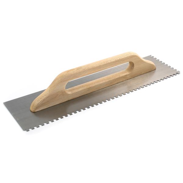 Notched trowel 480/8 mm