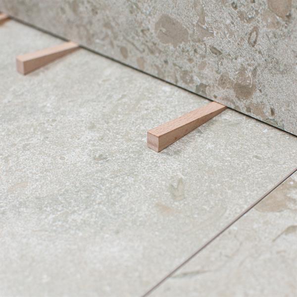 Tile wedges wooden