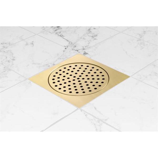 Floor drain cover Brass