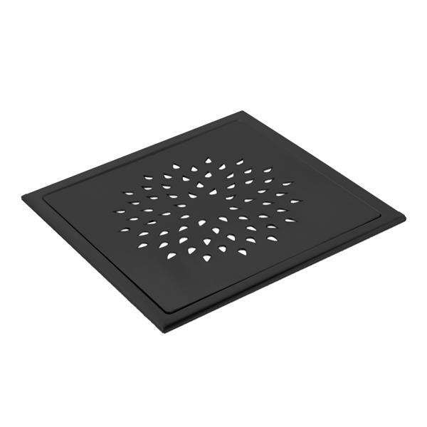 Floor drain cover London Lux Black