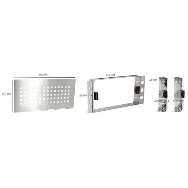 Magnetic inspection Grating Stockholm 150 x 300 mm