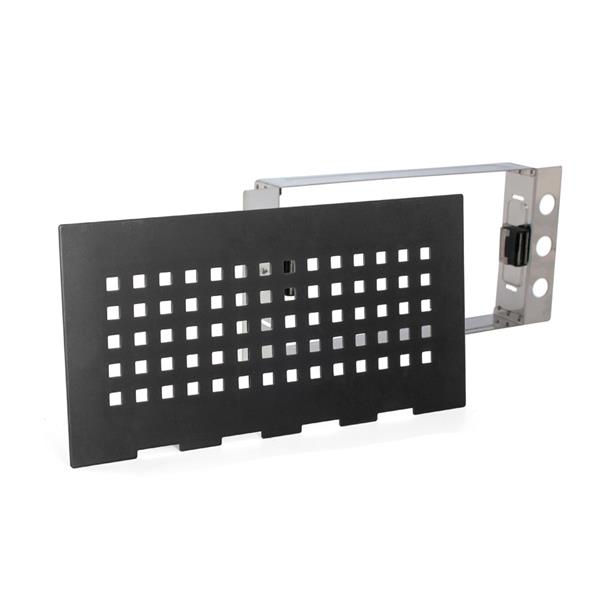 Magnetic inspection Grating Stockholm Black 150 x 300 mm
