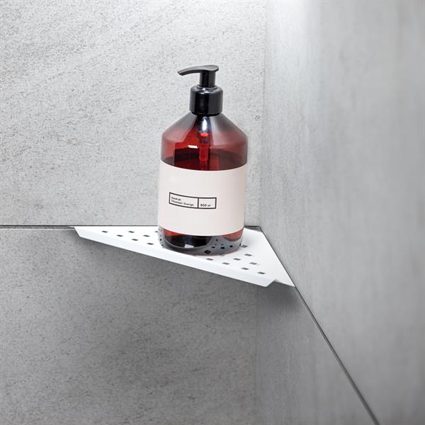 Shower shelf Corner Stockholm White