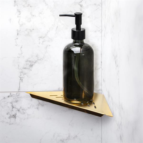 Shower shelf Corner Milano Brass