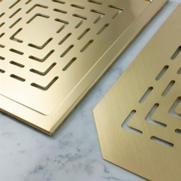 Shower shelf Corner Milano Brass