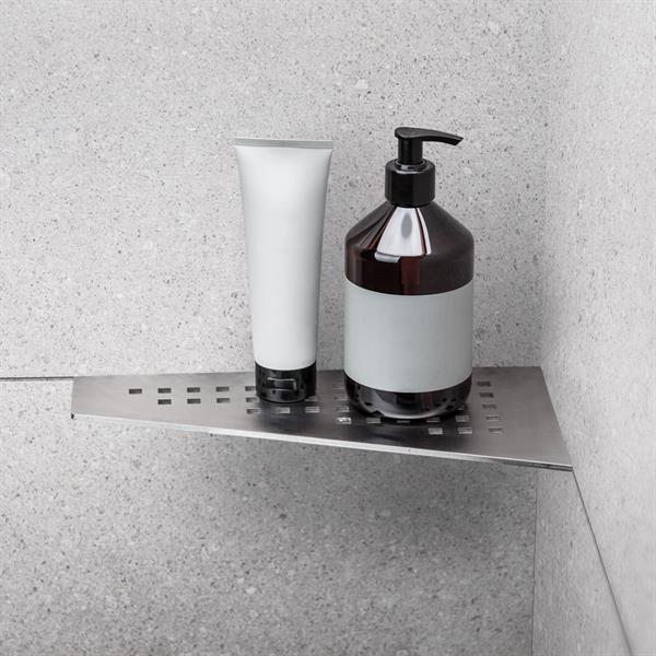 Shower Shelf Wing Stockholm Brushed