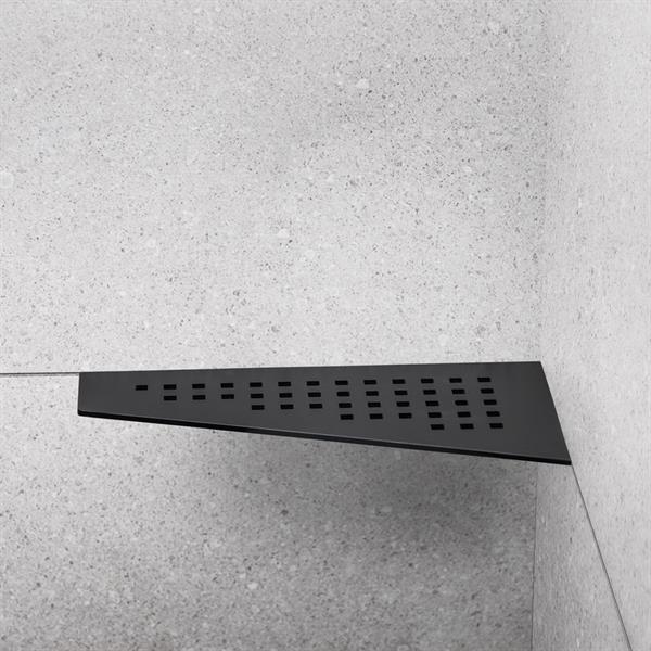 Shower Shelf Wing Stockholm Black
