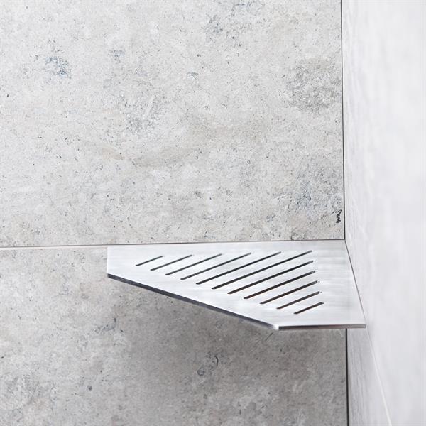 Shower Shelf Prisma New York Brushed