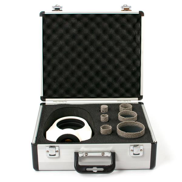 Diamond Hole Saw Granito Dry set L