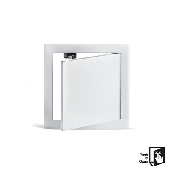 Inspection door PUSH White 150x150 mm