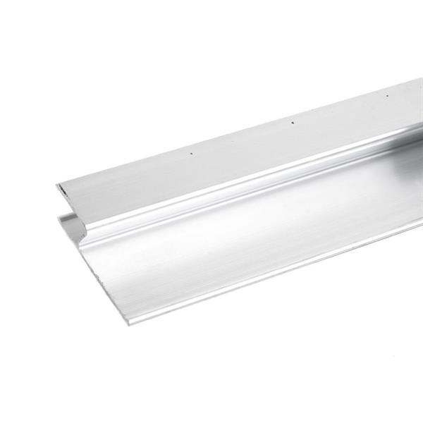 H-shaped aluminium straight edge 1 m