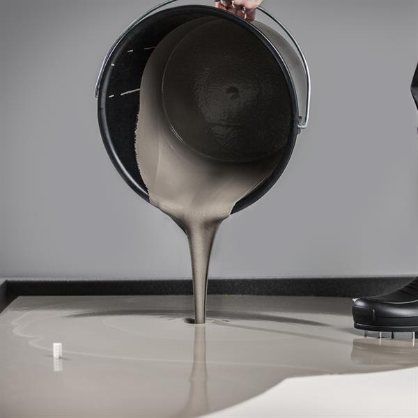 Heavy Duty bucket 20 L black w / spout