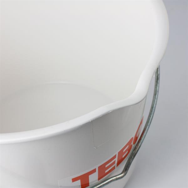Heavy Duty bucket 20 L white w / spout