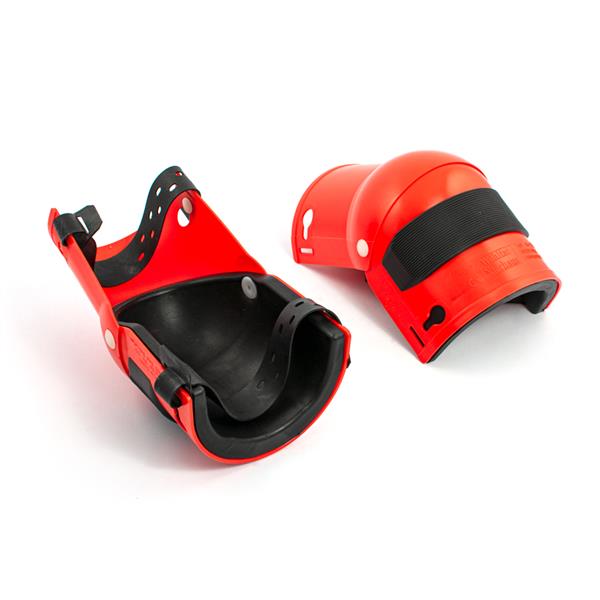 Jointed knee-protector