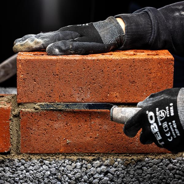 Tuck pointing trowel Premium Leather 8 mm