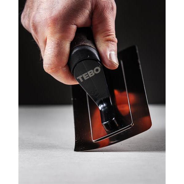 Venetian Plastering Trowel Premium Leather 200 mm Super Flex