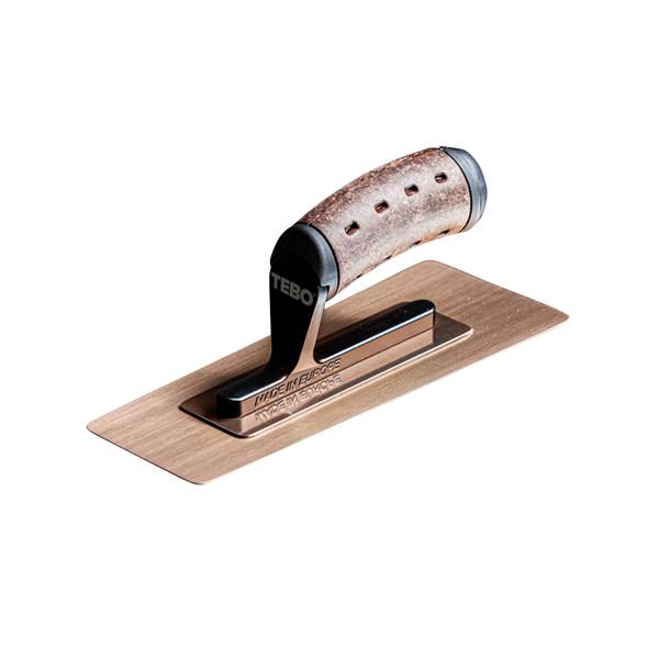 Venetian Plastering Trowel trapezoid Premium Leather 240 mm Super Flex