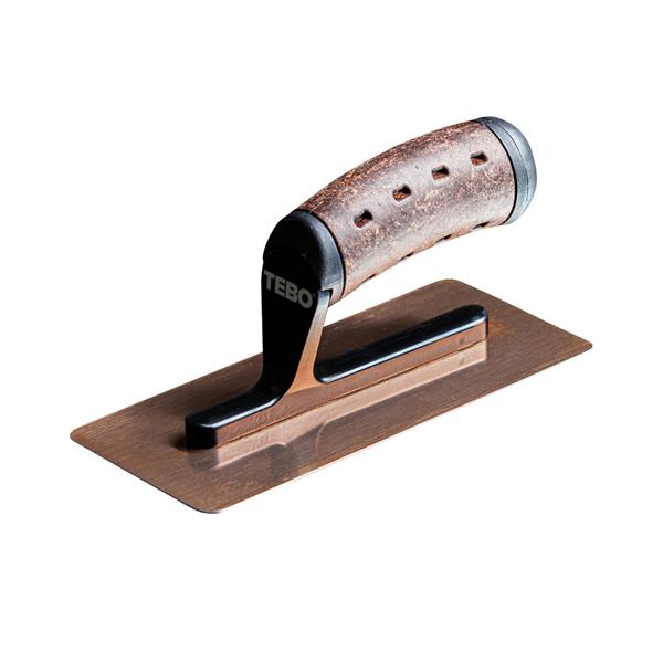 Venetian Plastering Trowel Premium Leather 200 mm Low Flex