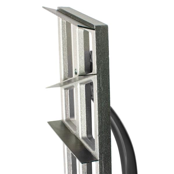 Aluminum plaster scraper