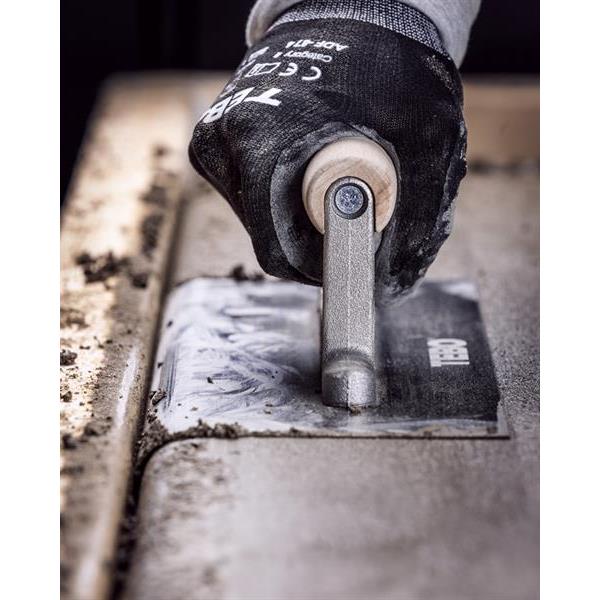 Concrete edge trowel outer corner