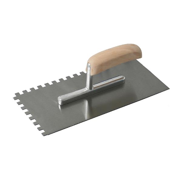 Notched trowel 280/10 mm
