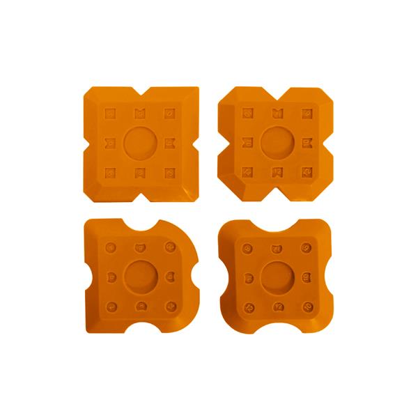 Silicone application set